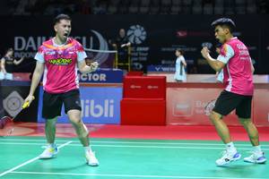 Sabar Karyaman Gutama/Moh Reza Pahlevi Isfahani (Djarum Badminton)