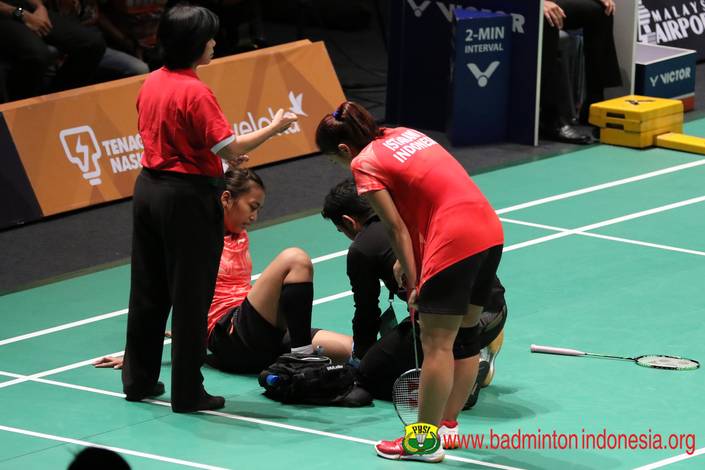 Ni Ketut Mahadewi Istarani dan Rosyita Eka Putri Sari (foto: PBSI)