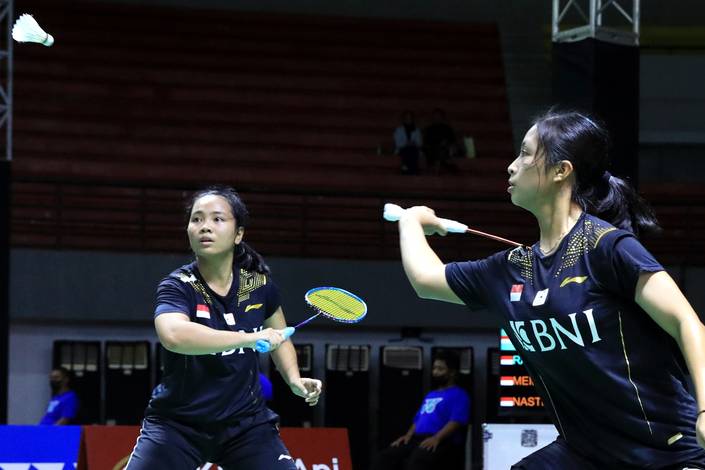 Anisanaya Kamila/Az Zahra Ditya Ramadhani (Djarum Badminton) Anisanaya Kamila/Az Zahra Ditya Ramadhani (Djarum Badminton)