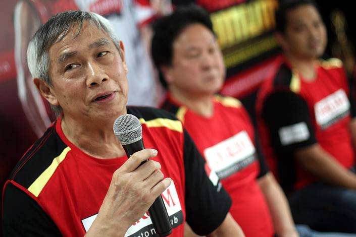 Christian Hadinata (Djarum Badminton) Christian Hadinata (Djarum Badminton)