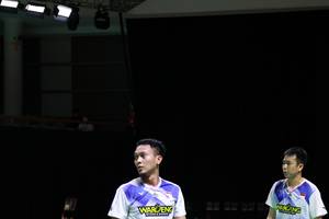 Mohammad Ahsan & Hendra Setiawan (Humas PP PBSI)