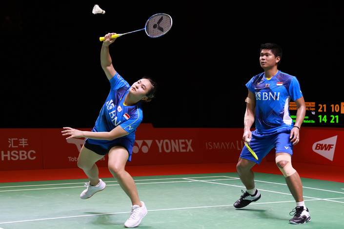 Melati Daeva Oktavianti & Praveen Jordan (Humas PP PBSI) Melati Daeva Oktavianti & Praveen Jordan (Humas PP PBSI)