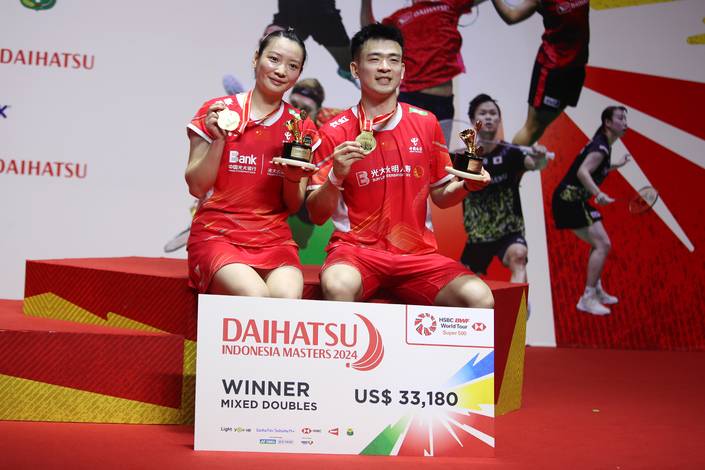 Huang Ya Qiong & Zheng Si Wei (Djarum Badminton) Huang Ya Qiong & Zheng Si Wei (Djarum Badminton)