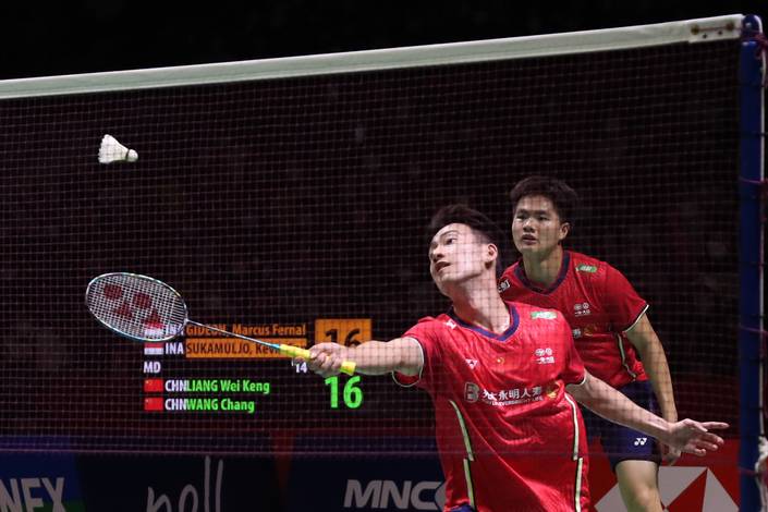 Liang Wei Keng/Wang Chang (Djarum Badminton) Liang Wei Keng/Wang Chang (Djarum Badminton)