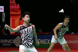 Kevin Sanjaya Sukamuljo & Marcus Fernaldi Gideon (Humas PP PBSI)