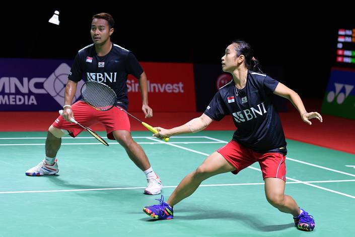 Rehan Naufal Kusharjanto & Lisa Ayu Kusumawati (Humas PP PBSI) Rehan Naufal Kusharjanto & Lisa Ayu Kusumawati (Humas PP PBSI)