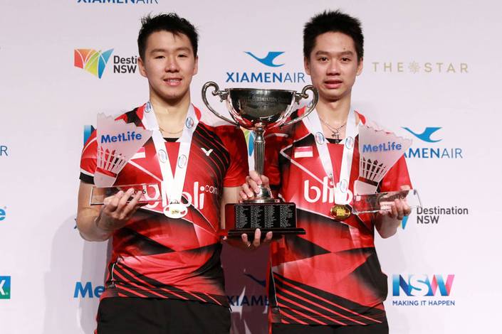 Kevin Sanjaya Sukamuljo/Marcus Fernaldi Gideon Kevin Sanjaya Sukamuljo/Marcus Fernaldi Gideon