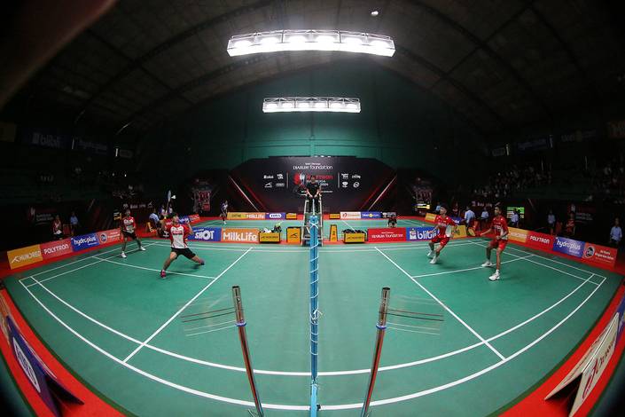 Fernando Christian Setia Gunawan/Muhammad Lutfhi Habibi & Muhammad Rizki Mubarrok/Raihan Daffa Edsel Pramono (Djarum Badminton) Fernando Christian Setia Gunawan/Muhammad Lutfhi Habibi & Muhammad Rizki Mubarrok/Raihan Daffa Edsel Pramono (Djarum Badminton)