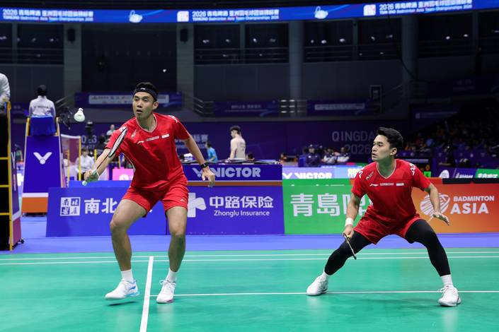 Leo Rolly Carnando/Bagas Maulana (Humas PP PBSI)