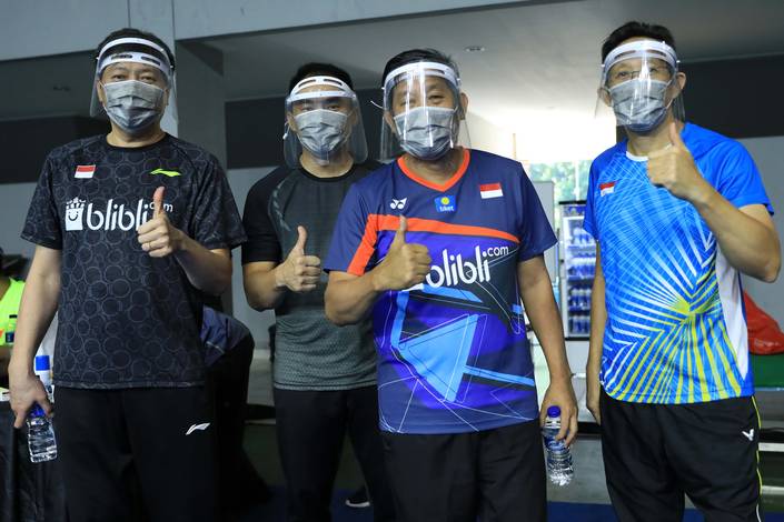 Tim pelatih ganda putra Indonesia. Tim pelatih ganda putra Indonesia.