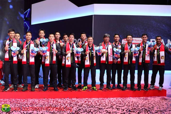 Tim Thomas Indonesia 2018. (Foto: PP PBSI) Tim Thomas Indonesia 2018. (Foto: PP PBSI)