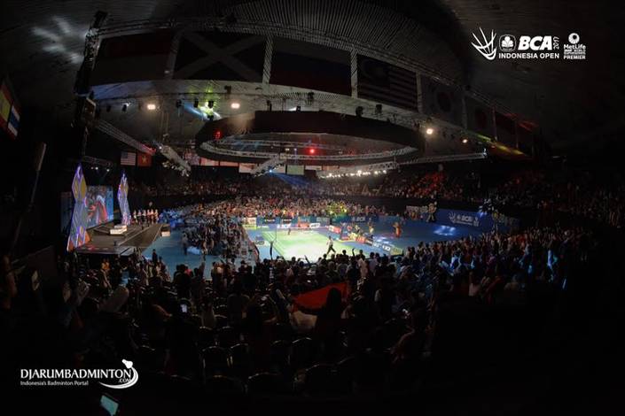 Arena Final BCA Indonesia Open 2017