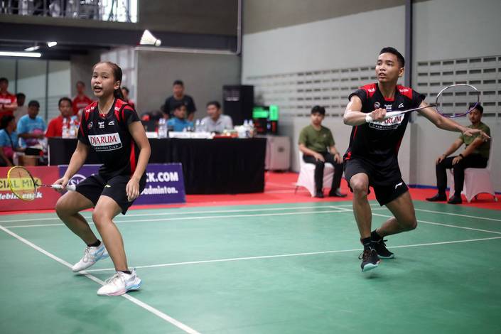 Ikhsan Lintang Pramudya/Salsabila Zahra Aulia (Djarum Badminton/Edward Luhukay)