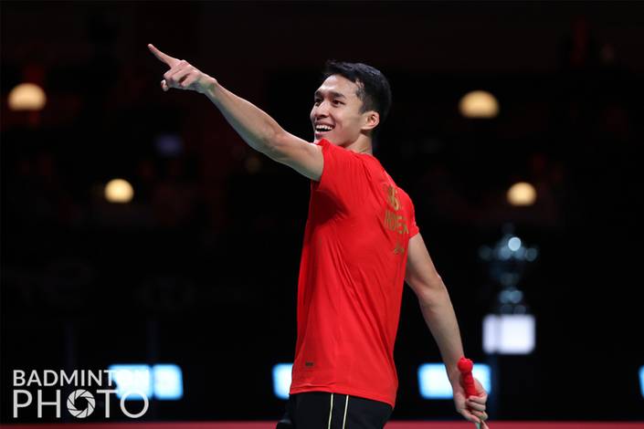 Jonatan Christie (Badminton Photo/Yves Lacroix) Jonatan Christie (Badminton Photo/Yves Lacroix)