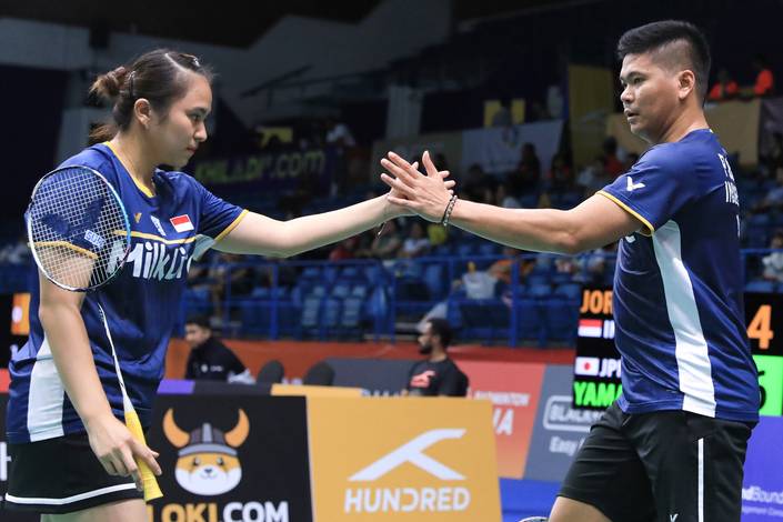 Melati Daeva Oktavianti & Praveen Jordan (Humas PP PBSI) Melati Daeva Oktavianti & Praveen Jordan (Humas PP PBSI)