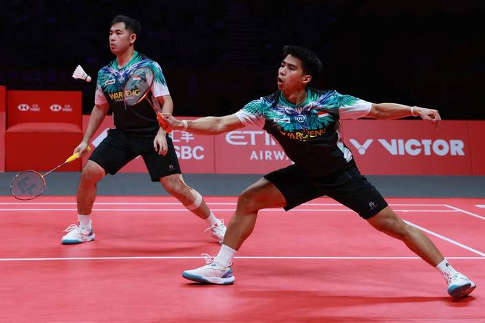 Sabar Karyaman Gutama/Moh Reza Pahlevi Isfahani (Humas PP PBSI)