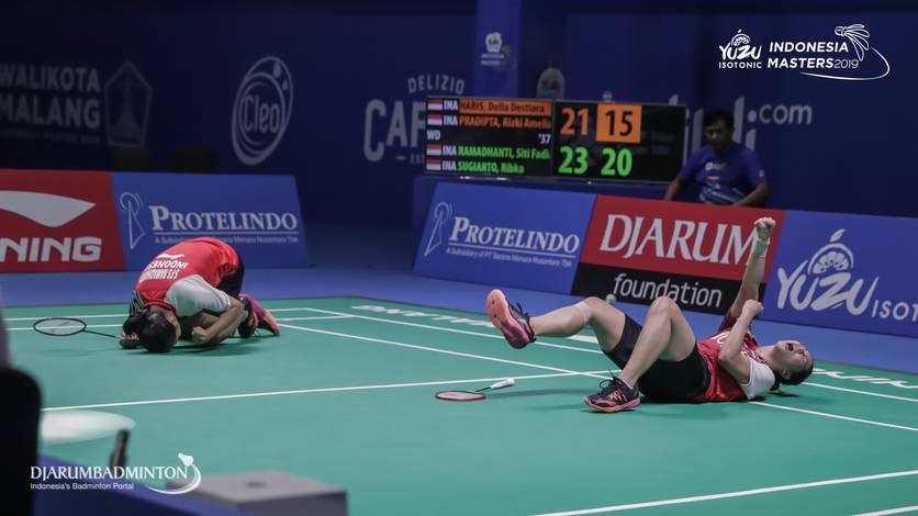 Ribka Sugiarto/Siti Fadia Silva Ramadhanti (Indonesia). Ribka Sugiarto/Siti Fadia Silva Ramadhanti (Indonesia).