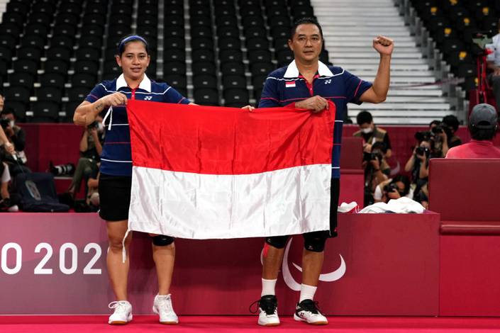 Hary Susanto & Leani Ratri Oktila (Foto: BWF Olympics) Hary Susanto & Leani Ratri Oktila (Foto: BWF Olympics)