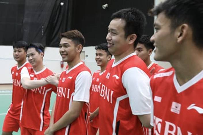 Sejumlah pemain dalam regu putra Indonesia pada Piala Thomas 2022 (Humas PP PBSI) Sejumlah pemain dalam regu putra Indonesia pada Piala Thomas 2022 (Humas PP PBSI)