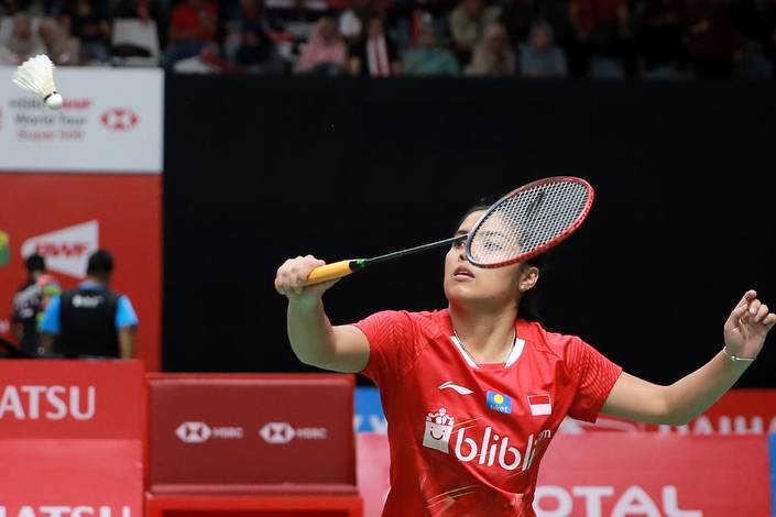Gregoria Mariska Tunjung (Djarum Badminton) Gregoria Mariska Tunjung (Djarum Badminton)