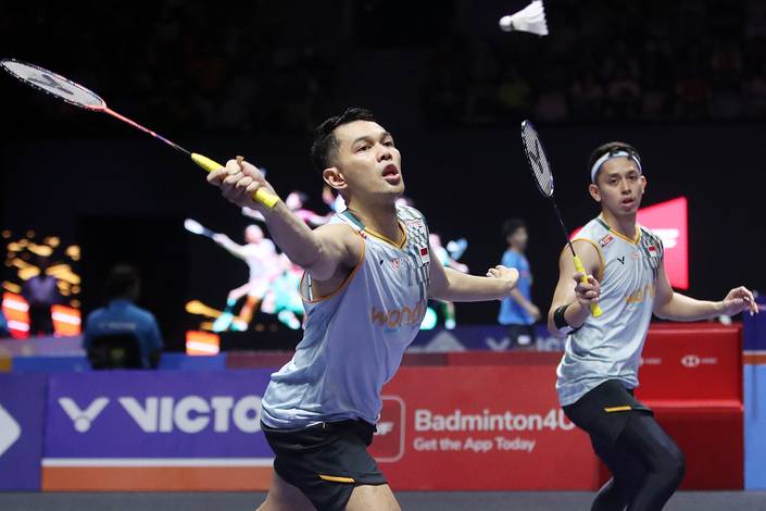 Fajar Alfian/Muhammad Rian Ardianto (Djarum Badminton/Edward Luhukay) Fajar Alfian/Muhammad Rian Ardianto (Djarum Badminton/Edward Luhukay)