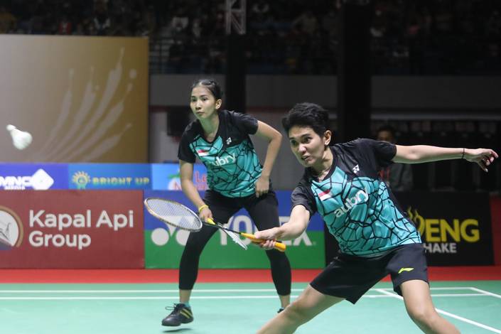 Ririn Amelia/Virni Putri (Djarum Badminton) Ririn Amelia/Virni Putri (Djarum Badminton)