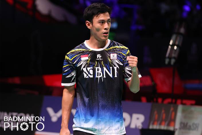 Shesar Hiren Rhustavito (Badminton Photo/Yves Lacroix) Shesar Hiren Rhustavito (Badminton Photo/Yves Lacroix)