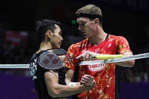 Jonatan Christie & Viktor Axelsen (Humas PP PBSI) Jonatan Christie & Viktor Axelsen (Humas PP PBSI)