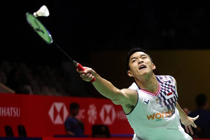 Jonatan Christie (Djarum Badminton/Edward Luhukay) Jonatan Christie (Djarum Badminton/Edward Luhukay)