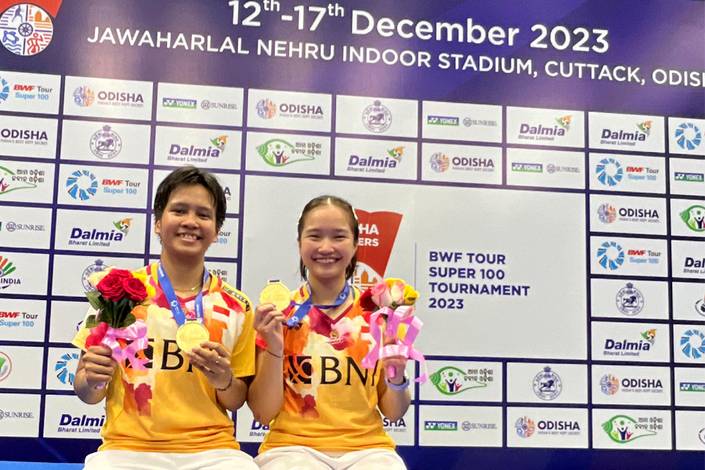Meilysa Trias Puspitasari/Rachel Alleyssa Rose (Humas PP PBSI) Meilysa Trias Puspitasari/Rachel Alleyssa Rose (Humas PP PBSI)