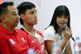 Felisha Alberta Nathaniel Pasaribu (Djarum Badminton) Felisha Alberta Nathaniel Pasaribu (Djarum Badminton)