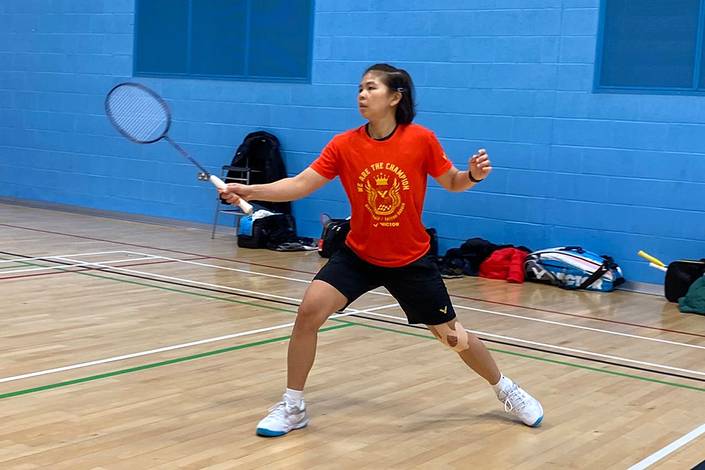 Greysia Polii mengikuti sesi latihan di Birmingham jelang All England 2022 (Humas PP PBSI) Greysia Polii mengikuti sesi latihan di Birmingham jelang All England 2022 (Humas PP PBSI)