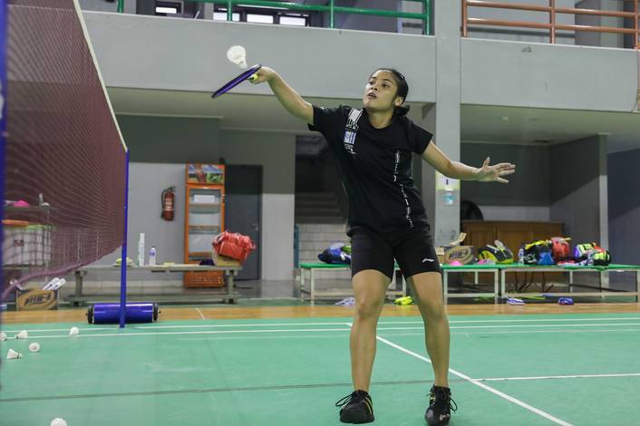 Gregoria Mariska Tunjung (Indonesia) saat menjalani sesi latihan di Pelatnas PBSI. (Foto: PP PBSI) Gregoria Mariska Tunjung (Indonesia) saat menjalani sesi latihan di Pelatnas PBSI. (Foto: PP PBSI)