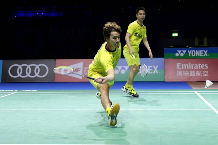 Kevin Sanjaya Sukamuljo/Marcus Fernaldi Gideon Kevin Sanjaya Sukamuljo/Marcus Fernaldi Gideon