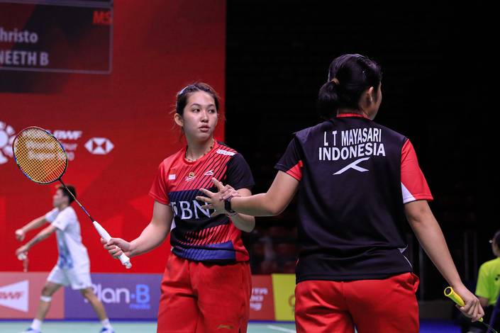 Ribka Sugiarto & Lanny Tria Mayasari (Humas PP PBSI) Ribka Sugiarto & Lanny Tria Mayasari (Humas PP PBSI)