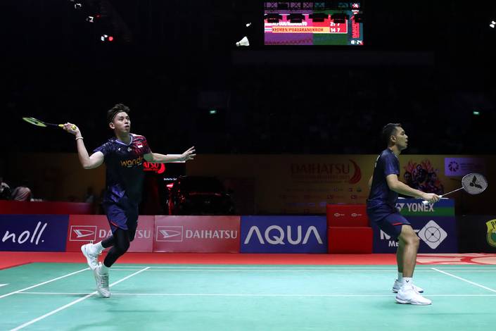 Fajar Alfian/Muhammad Rian Ardianto (Djarum Badminton/Edward Luhukay) Fajar Alfian/Muhammad Rian Ardianto (Djarum Badminton/Edward Luhukay)