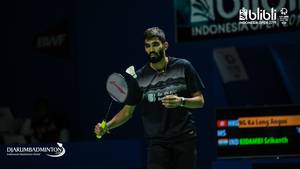 Tunggal putra India, Kidambi Srikanth.