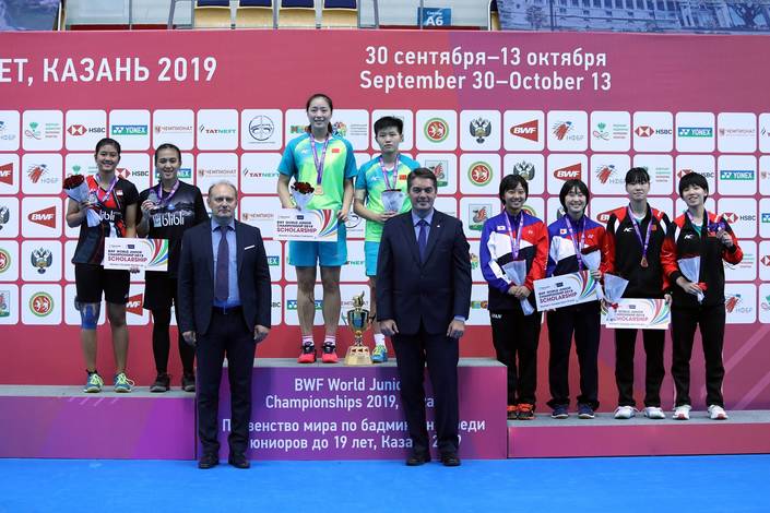 Febriana Dwipuji Kusuma/Amalia Cahya Pratiwi (Indonesia) keluar sebagai runner up World Junior Championships 2019. Febriana Dwipuji Kusuma/Amalia Cahya Pratiwi (Indonesia) keluar sebagai runner up World Junior Championships 2019.