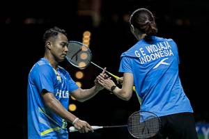 Rehan Naufal Kusharjanto/Gloria Emanuelle Widjaja (PBSI/Badmintonphoto/Yang Shaochen)
