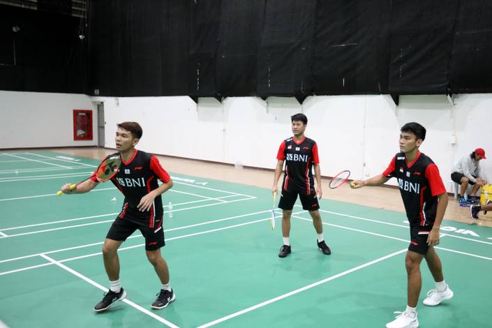 Fajar Alfian, Tegar Sulistio, & Muhammad Shohibul Fikri (Humas PP PBSI) Fajar Alfian, Tegar Sulistio, & Muhammad Shohibul Fikri (Humas PP PBSI)