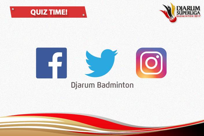 Kuis Berhadiah di Media Sosial Djarum Badminton Kuis Berhadiah di Media Sosial Djarum Badminton