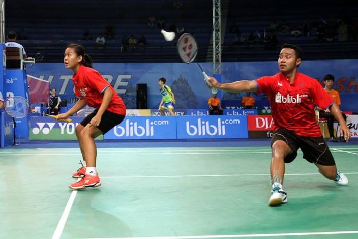 Rehan Naufal Kusharjanto/Siti Fadia Silva Ramadhanti.  Rehan Naufal Kusharjanto/Siti Fadia Silva Ramadhanti.