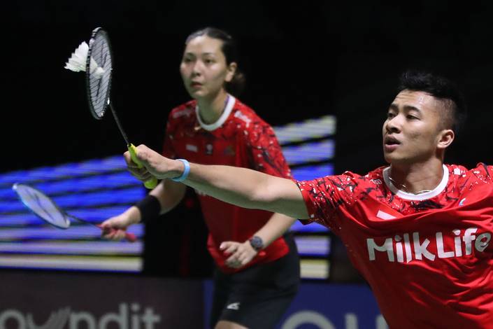 Dejan Ferdinansyah/Gloria Emanuelle Widjaja (Djarum Badminton) Dejan Ferdinansyah/Gloria Emanuelle Widjaja (Djarum Badminton)