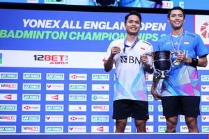 Anthony Sinisuka Ginting & Jonatan Christie (Humas PP PBSI)
