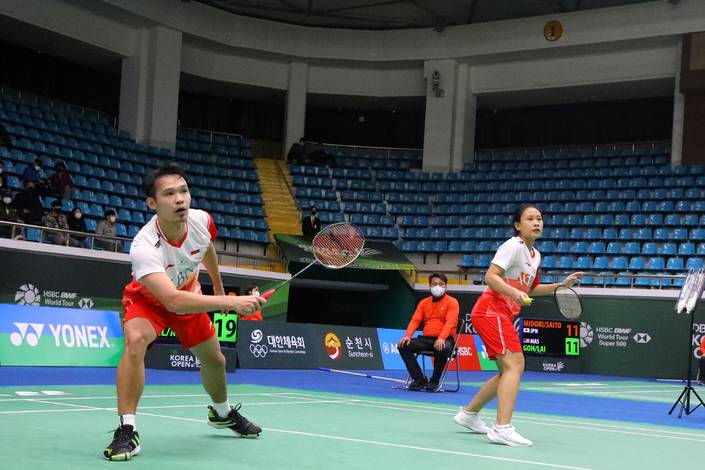 Rinov Rivaldy/Pitha Haningtyas Mentari (Humas PP PBSI) Rinov Rivaldy/Pitha Haningtyas Mentari (Humas PP PBSI)