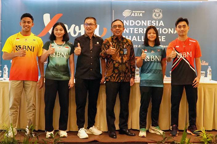 Jumpa pers Indonesia International Challenge 2023 (Humas PP PBSI) Jumpa pers Indonesia International Challenge 2023 (Humas PP PBSI)