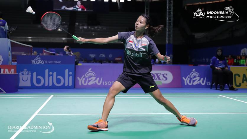 Alifia Intan Nurrohkhim (Indonesia) menyambut pengembalian. Alifia Intan Nurrohkhim (Indonesia) menyambut pengembalian.