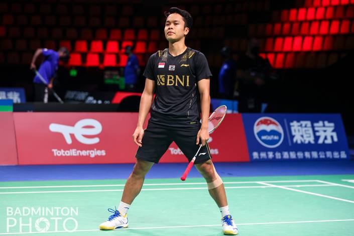 Anthony Sinisuka Ginting (Badminton Photo/Yves Lacroix) Anthony Sinisuka Ginting (Badminton Photo/Yves Lacroix)