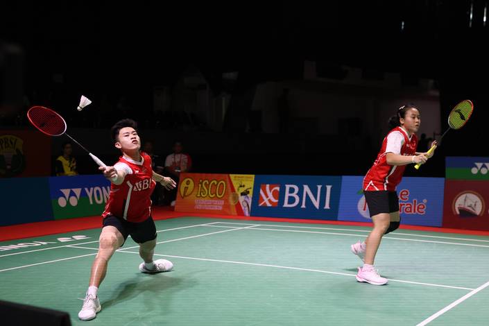 Verrell Yustin Mulia/Priskila Venus Elsadai (Humas PP PBSI) Verrell Yustin Mulia/Priskila Venus Elsadai (Humas PP PBSI)