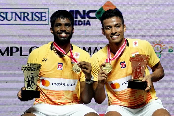 Satwiksairaj Rankireddy/Chirag Shetty (Humas PP PBSI) Satwiksairaj Rankireddy/Chirag Shetty (Humas PP PBSI)